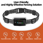 Wireless GPS Dog Fence PD100, 2-in-1 Fence & Training Collar