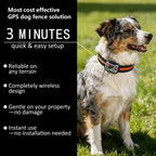 Wilreless GPS dog fence collar